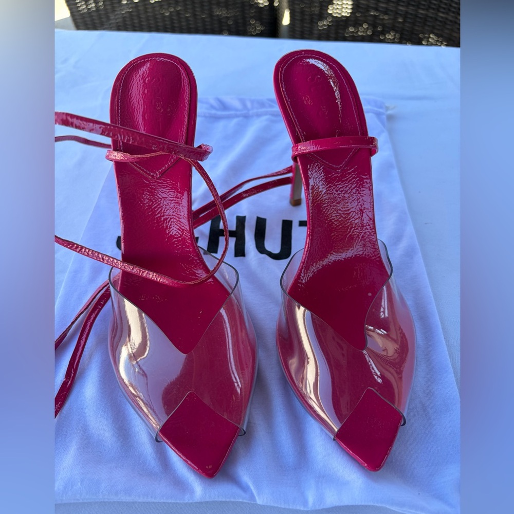 Schutz Pink heels, Size 8.5